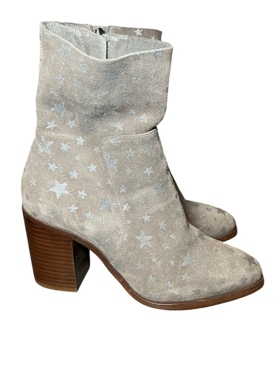 Steve Madden Shoes - Women's Taupe Suede Star Ankle Boots